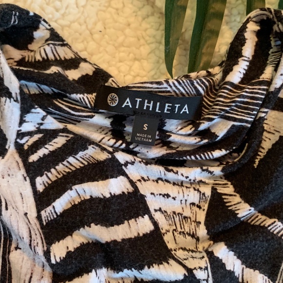 ATHLETA Santorini Printed High Neck Dress Small - Picture 3 of 7